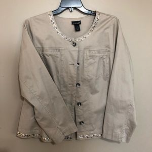 Not your average khaki blazer